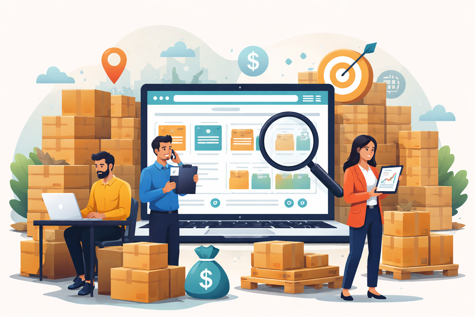 How Wholesale Businesses Attract Buyers Online